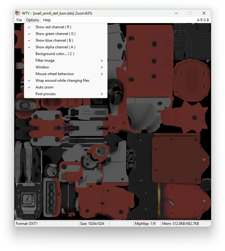 DXT1 texture
